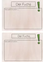 Vorschau - Stundenentwürfe - Der Fuchs - Arbeitsheft - Tiere des Waldes - Seite 2