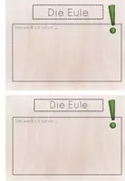 Vorschau - Arbeitsblätter - Die Eule - Arbeitsheft - Tiere des Waldes - Seite 2