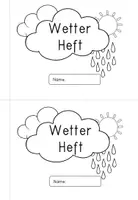 Vorschau - Arbeitsblätter - Wetter Heft für die Wetterbeobachtung (sprachsensibel) - Seite 2