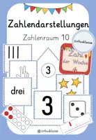 Vorschau - Spiele - Zahlendarstellungen Zahlenraum 10 - Deckblatt
