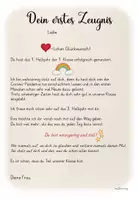 Vorschau - Anderer Materialtyp - Zeugnis (Dein erstes Zeugnis) 1. KL - Seite 2
