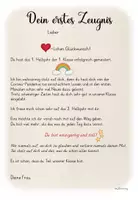 Vorschau - Anderer Materialtyp - Zeugnis (Dein erstes Zeugnis) 1. KL - Seite 3