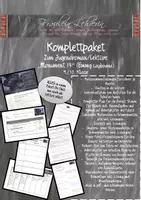 Vorschau - Stundenentwürfe - Komplettpaket zur Lektüre "Monument 14" (Emmy Laybourne) inkl. Klassenarbeit Charakterisierung! 9./10. Klasse - Deckblatt