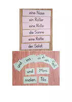 Vorschau - Stationenlernen - Klasse 1 - Tafelspiel, Stationen, Morgenkreis - Laute, Silben, lesen,... Fibel - Seite 3