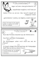 Vorschau - Arbeitsblätter - Abschreibkartei Frühling - Abschreiben Üben z.B. als Schleichdiktat - Seite 3