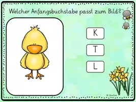Vorschau - Interaktives Material - Lesen im Frühling, Interaktive PDF (1. Klasse) - Seite 2