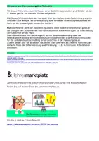 Vorschau - Fördermaterial/Inklusion - Aufbau einer Gedichtinterpretation - Aufbauschema, Formulierungshilfen, Förderung Gedichtanalyse Lyrik - Seite 1