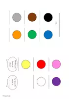 Vorschau - Arbeitsblätter - Picture Dictionary "Colours" - Bilderwörterbuch - Seite 3