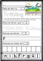 Vorschau - Arbeitsblätter - Der Frühling - Kreativ Workshop | Malen, basteln, schreiben | Homeschooling & Distanzunterricht - Seite 2