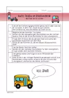 Vorschau - Arbeitsblätter - Lesespur - Buntes Treiben auf den Straßen #edukilights22 #edukiknaller2022 - Seite 2