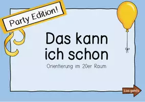 Vorschau - Interaktives Material - Party Edition: Orientierung im 20er Feld (Interaktive PDF) - Seite 1