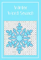 Vorschau - Stationenlernen - Word Search Winter - Winter Suchsel - Wörtersuche Winter - Deckblatt