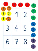 Vorschau - Fördermaterial/Inklusion - Zahlenraum 10 vier Klettmappen zum Thema Regenbogen / Wetter Freiarbeit - Seite 3