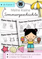 Vorschau - Unterrichtsreihen - SPARPAKET | Bildergeschichten schreiben lernen | Sommer - Seite 1