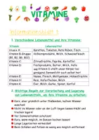 Vorschau - Stundenentwürfe - Vitamine & Mineralstoffe - Eine komplette Lernreise in zwei Versionen - Seite 2