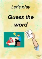 Vorschau - Spiele - Let´s play - Guess the word - Deckblatt