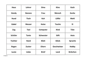 Vorschau - Spiele - Pluralbildung Legekarten - Seite 1
