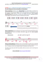 Vorschau - Unterrichtsreihen - Oktavbereiche gelten auch bei Vorzeichen 2.2 Arbeitsblatt+Lösung+Erklärvideo+interaktive Übungen - Seite 2