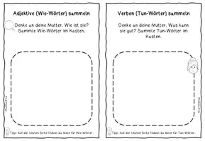 Vorschau - Arbeitsblätter - Einen Brief zum Muttertag schreiben - Seite 3