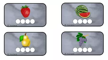 Vorschau - Arbeitsblätter - Karten- Silben Klatschen- Obst- und Gemüseversion - Seite 2