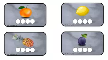 Vorschau - Arbeitsblätter - Karten- Silben Klatschen- Obst- und Gemüseversion - Seite 3