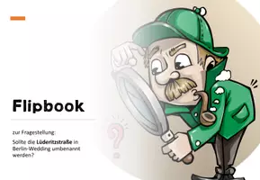 Vorschau - Stundenentwürfe - Flipbook Imperialismus: Umbenennung der Lüderitzstraße - Deckblatt