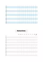 Vorschau - Lehrpläne/Lehrermaterial - Notenliste - Seite 3