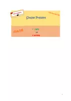 Vorschau - Arbeitsblätter - Klick-Pdf (interaktiv) Simple Present Homeschooling - Seite 2