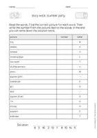 Vorschau - Arbeitsblätter - Story walk "Slumber Party" (4-fach differenziert) - Seite 3