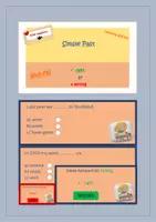 Vorschau - Arbeitsblätter - Materiapaket Klick-Pdf (interaktiv) Tenses #edukiknaller2021 - Deckblatt