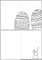 Vorschau - Mal- und Bastelvorlagen - Ostern - Karten Vorlagen - Seite 2