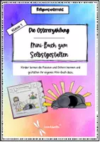 Vorschau - Arbeitsblätter - Karwoche - Minibuch zum Selbstgestalten - Passion und Ostern kennenlernen - Religion Grundschule - Seite 1