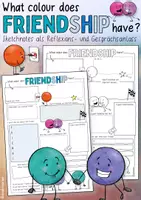 Vorschau - Arbeitsblätter - What colour does friendship have? - Sketchnotes - Deckblatt