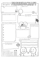 Vorschau - Arbeitsblätter - Welche Farbe hat eigentlich Freundschaft? - Sketchnotes - Seite 2