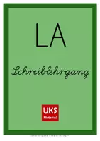Vorschau - Unterrichtsreihen - Mit dem LA-Schreiblehrgang schnell und gründlich die Lateinische Ausgangsschrift erlernen - LEHRERAUSGABE - Deckblatt