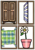 Vorschau - Bildkarten - Wort- und Bildkarten Möbel/furniture (Englisch) - Seite 3