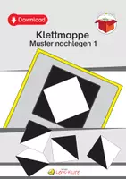 Vorschau - Spiele - Klettmappe Muster nachlegen 1 - Deckblatt
