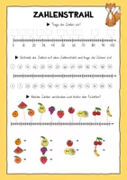 Vorschau - Arbeitsblätter - Mathematik Zahlenraum 100 - Orientierung, Addition, Subtraktion, Multiplikation, Division - Seite 1
