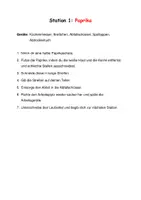 Vorschau - Arbeitsblätter - HuS Klasse 6 - Stationenarbeit Zerkleinerungstechnik - Deckblatt