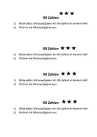 Vorschau - Arbeitsblätter - IRI Zahlen Stundenplanung differenzierte AB - Seite 2