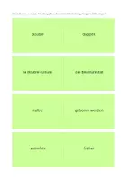 Vorschau - Aufgabenkarten - Paket Vokabelkarten zu "Tous Ensemble 4", Unités 1-4 - Seite 2