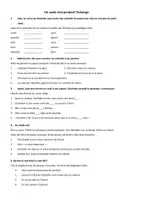 Vorschau - Arbeitsblätter - A plus 2 Un week-end pendant l'échange Passé composé mit Lösungen - Seite 1