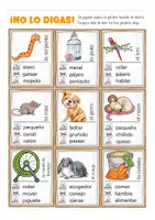 Vorschau - Spiele - ¡No lo digas! Mascotas Spanisch (Sag es nicht - Spiel) - Seite 1