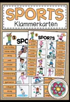 Vorschau - Fördermaterial/Inklusion - SPORTS - Klammerkarten - Deckblatt