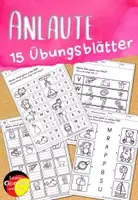 Vorschau - Arbeitsblätter - Anlaute Übungsblätter - Deckblatt
