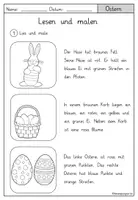 Vorschau - Arbeitsblätter - Arbeitsblätter Ostern/ Frühling Deutsch Klasse 1 - Seite 3