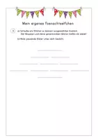 Vorschau - Arbeitsblätter - Elfchen zu Fasnacht/ Fasching/ Karneval - Seite 2