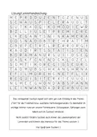 Vorschau - Arbeitsblätter - Alles über Filme - Suchsel/Buchstabengitter - Seite 1