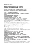 Vorschau - Arbeitsblätter - Polnisch B1 / B2 Wortschatz und Kultur Renesans + Lösung - Deckblatt