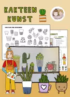 Vorschau - Stundenentwürfe - Kunst Kakteen, Kakteen Kunstunterricht Grundschule - Deckblatt